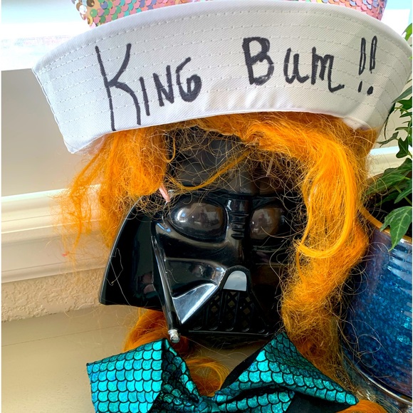 Other 1 King Bum Head Piece For Display Onlyall Proceeds Go To The
